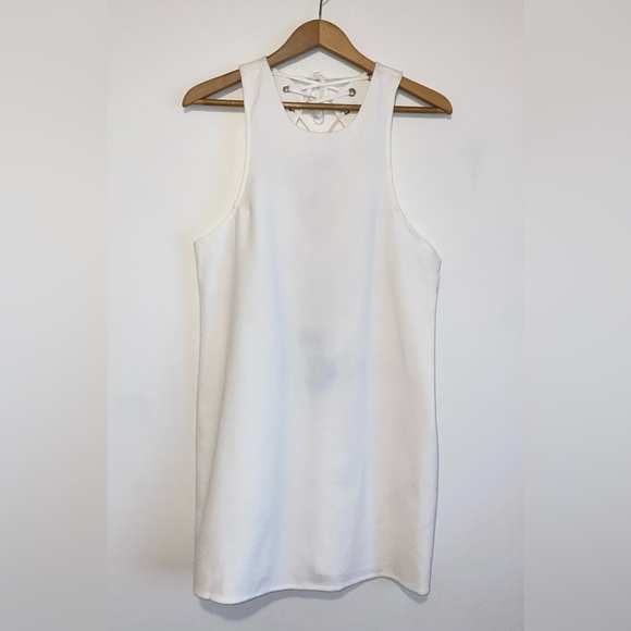 Mini Dress w/ Laceup Back - Picture 1 of 10